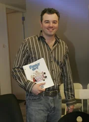 Seth MacFarlan, der Schöpfer von "Family Guy" persönlich, moderiert diese Feier zur hundertsten Episode von "Family Guy".
