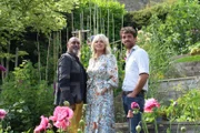 V.l.: Manoj Malde, Zoe Ball, Lachlan Rae