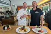 Die Betreiber des Gasthaus Bad Tölz Tino Kellner und Claus Hühnlein. Weiteres Bildmaterial finden Sie unter www.br-foto.de.