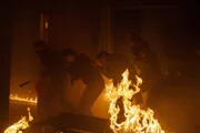 (v.l.n.r.) Owen Strand (Rob Lowe); T.K. Strand (Ronen Rubinstein); Carlos Reyes (Rafael Silva); Billy Tyson (Billy Burke)