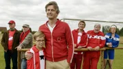 Max (vorne links, David Dieckert) wird von seinem ehrgeizigen Vater  (Robert Lohr, vorne Mitte) gecoacht.   Fritz Fuchs (Guido Hammesfahr, hinten Mitte) merkt, dass hier etwas nicht stimmt.   (Hinten rechts, Helmut Krauss und Anne Ratte-Polle, ganz rechts)