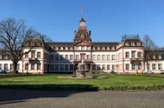 Blick auf Schloss Philippsruhe in Hanau.