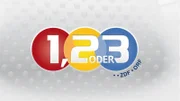 "1, 2 oder 3" - Logo