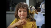Annika (Maria Persson) und der kleine Affe Herr Nilsson wissen auch nicht, wo man einen "Spunk" auftreiben soll.