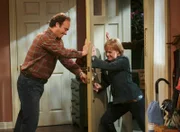 ACCORDING TO JIM - "Cheryl Goes to Florida"  (ABC/MICHAEL ANSELL) JIM BELUSHI, MEAGEN FAY