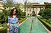 Mona Ameziane im „Jardin Secret“ in der Medina von Marrakech.