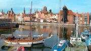 Stadthafen mit Möttlau und Krantor.