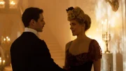 Gabriel Sabran (Christophe Montenez) und Meg Steinheil (Evelyne Brochu)
