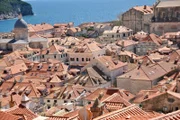 Altstadtdächer in Dubrovnik.