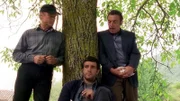 Don Matteo (Terence Hill), Flavio Anceschi (Flavio Insinna), Maresciallo Nino Cecchini (Nino Frassica)