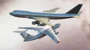 Die Flugzeuge kollidieren. CGI STILL (Bildnachweis: )