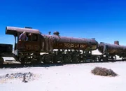 Eisenbahnfriedhof Uyuni in Bolivien