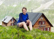 Susanne Brand, Hüttenwartin Gaulihütte