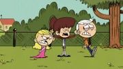 L-R: Lola, Lynn, Lincoln