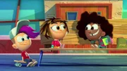 v.li.: Winn, Jasmine, Hazel