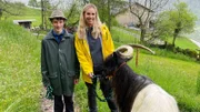 Curdin Niederberger und Nicole Berchtold mit Geiss Lucky