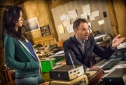 Ermitteln in einem neuen Fall: Sherlock Holmes (Jonny Lee Miller, r.) und Dr. Joan Watson (Lucy Liu, l.) ...