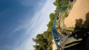 A rollercoaster