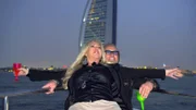 Der Titanic-Momant ereilt Carmen und Robert bei einer Bootstour in Dubai