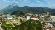 Blick auf den Inn und die Stadt Kufstein. Weiteres Bildmaterial finden Sie unter www.br-foto.de.