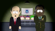 L-R: Michael Chertoff, Eric, Stan, Kyle, General Davis