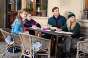 v.l.: Paulina (Tabea Hug), Lucy (Paulina Schnurrer), Martin (Sebastian Achilles) und Petra (Jana Reinermann).