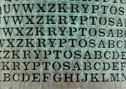 Kryptos, eine verschlüsselte Skulptur