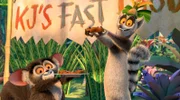 Maurice (li.) und King Julien präsentieren den neuen Schnellimbiss.