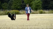 Fritz Fuchs (Guido Hammesfahr) und Keks drehen ihre Runde.