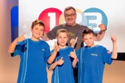 Das Rateteam aus Ummendorf Biberach/Deutschland mit Elton.