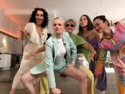 Die Kandidatinnen in Berlin: Raliza, Celine, Yvonne, Klaudia und Nathalie.