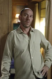 CROSSING JORDAN -- "Post Hoc" Episode 613 -- Pictured: Miguel Ferrer as Dr. Garret Macy -- NBC Photo: Paul Drinkwater