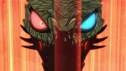 Der Drache kämpft mit sich. Wird seine gute oder seine böse Seite obsiegen?