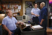 (v.l.n.r.) Jim McAllister (Will Sasso); Georgie Cooper (Montana Jordan); Ruben (Jessie Prez)