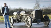 Jeremy Clarkson mit einem Brutus 46 litre BMW V12.