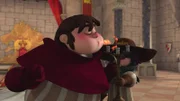 Wer steckt wohl hinter dem feurigen Sir Kerde (l.)?