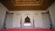 Die Chiang Kai Shek-Statue.