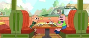 v.li.: Sumo, Clarence