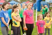 Paige Herschell (New Katie), Jeannette Sousa (Suzanne), Jessica St. Clair (Chloe Brown Mueller), Sydney Brower (Penny).