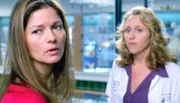 Jordan (Jill Hennessy, l.) und Kate (Brooke Smith) untersuchen die Leichen, die auf einem mysteriösen Schiffswrack gefunden wurden. Woran ist die gesamte Besatzung gestorben?