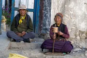 Tibeter im ehemaligen Königreich Mustang (Nepal)