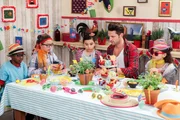 Amos, Anna-Sophie, Ashley, Alexander Kumptner, Joanna.