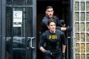 Pictured (L-R): Zeeko Zaki as Special Agent Omar Adom 'OA’ Zidan and Missy Peregrym as Special Agent Maggie Bell.