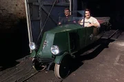 ACFA Bestand: Waldbahn Abreschvillers, Renault Draisine von 1925.