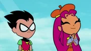 v.li.: Robin, Starfire