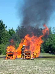 Dirk Steffens geht für diese Produktion sogar durchs Feuer. 1500 Grad Celsius erreichen die Temperaturen in dem 8 Meter langen Feuertunnel. In dieser Flammenhölle versucht der Moderator unserem Verhältnis zum Element Feuer nachzuspüren, das vor allem von zwei Emotionen geprägt ist: Furcht und Faszination.
