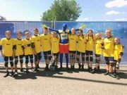 Die Teilnehmer mit Captain Krass Nass