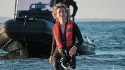 Josefine Sundby (Maibritt Saerens) von der Küstenwache ist eine Power-Frau.