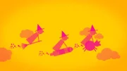 Animation: Hexenflug.