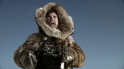Robert E. Peary macht Fotos während der Nordpol-Expedition.